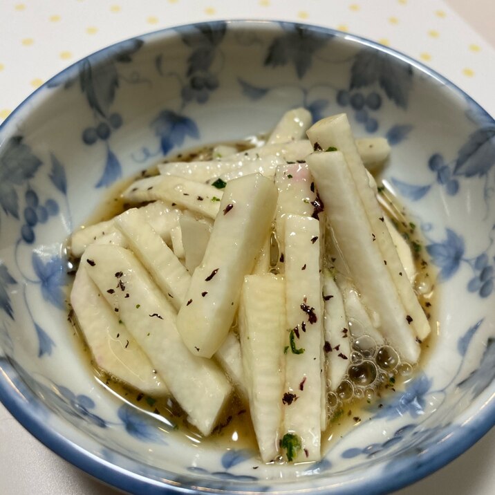 切ってまぜまぜ♪超簡単!長芋のしそわさび和え